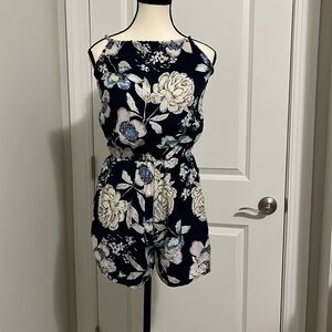 Blue Floral Romper 💙